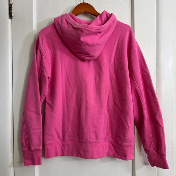 Levi’s Small Logo Full Zip Hooded Sweatshirt Pink - Picture 2 of 3